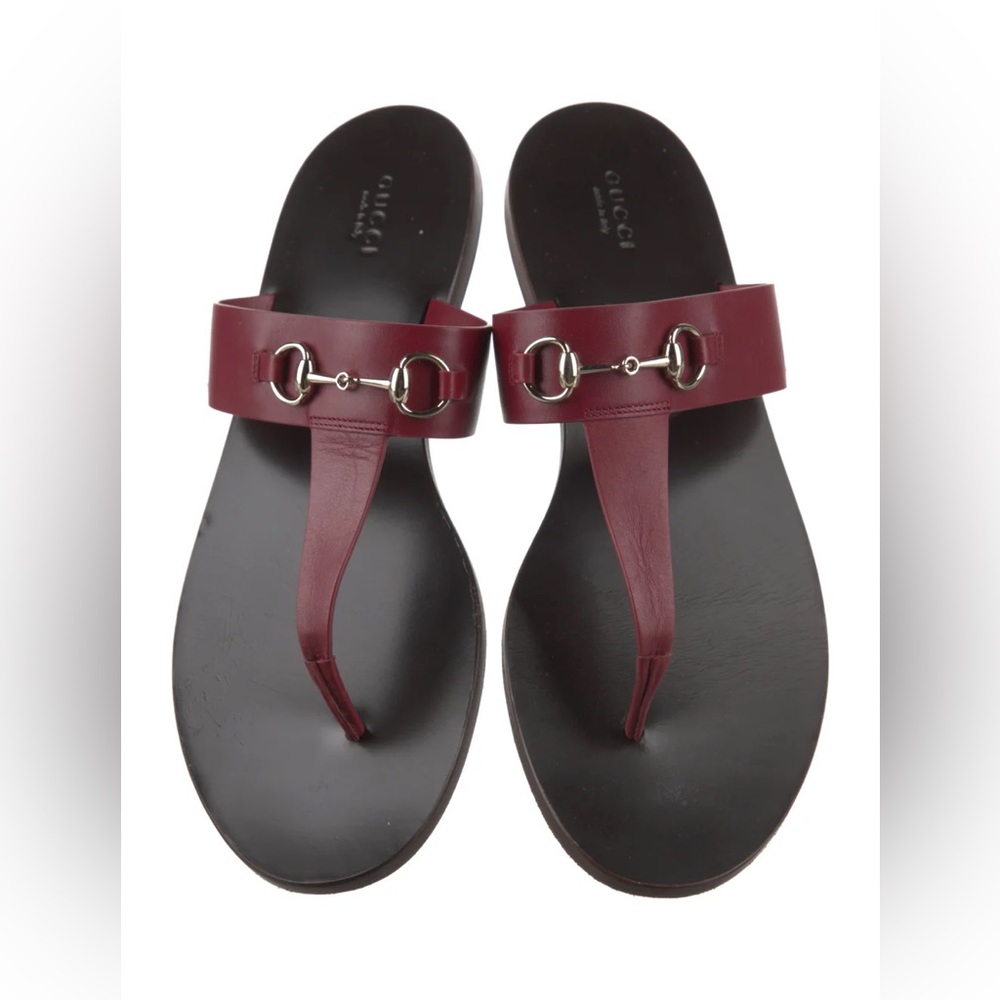 Authentic Gucci Sandals Size 37.5 - Picture 8 of 9